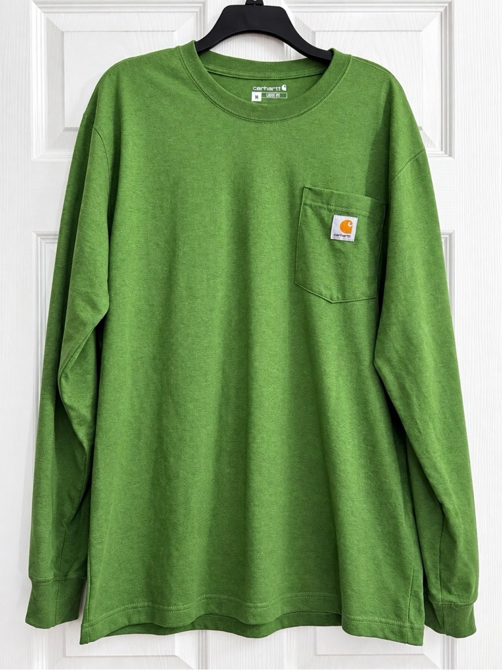 Carhartt Green Long-Sleeve Pocket Tee